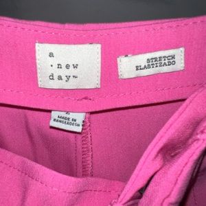 A new day hot pink shorts size 2